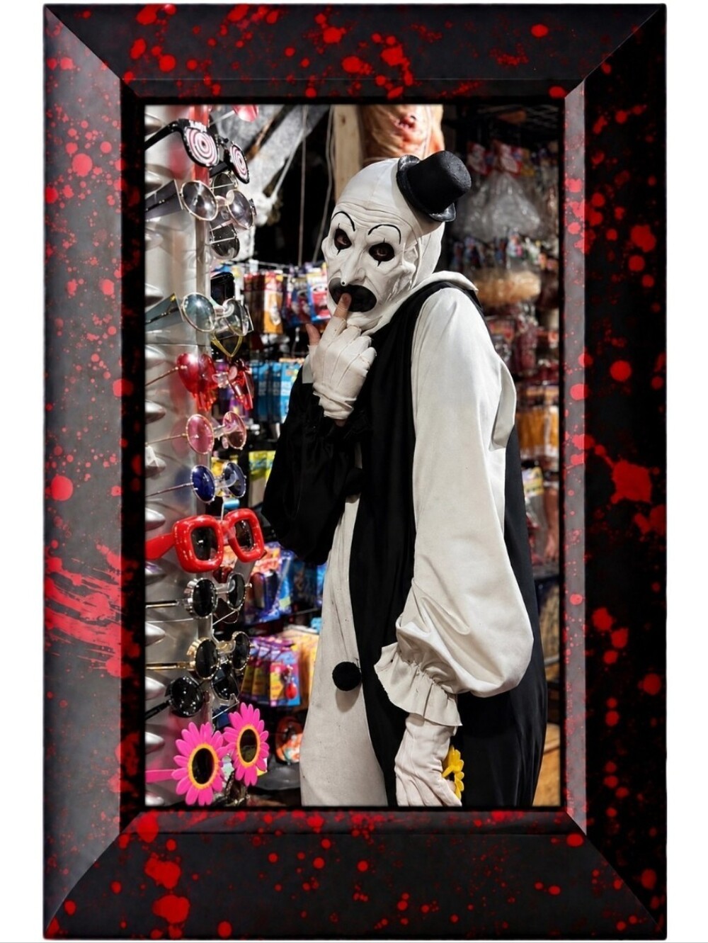 Horror Bloody Halloween Terrifier Halloween Clowns Clown Framed Art Print Thrill
